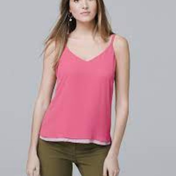 White House Black Market Tops - *5 for $25 Bundle Option* WHBM Reversible Woven Cami
